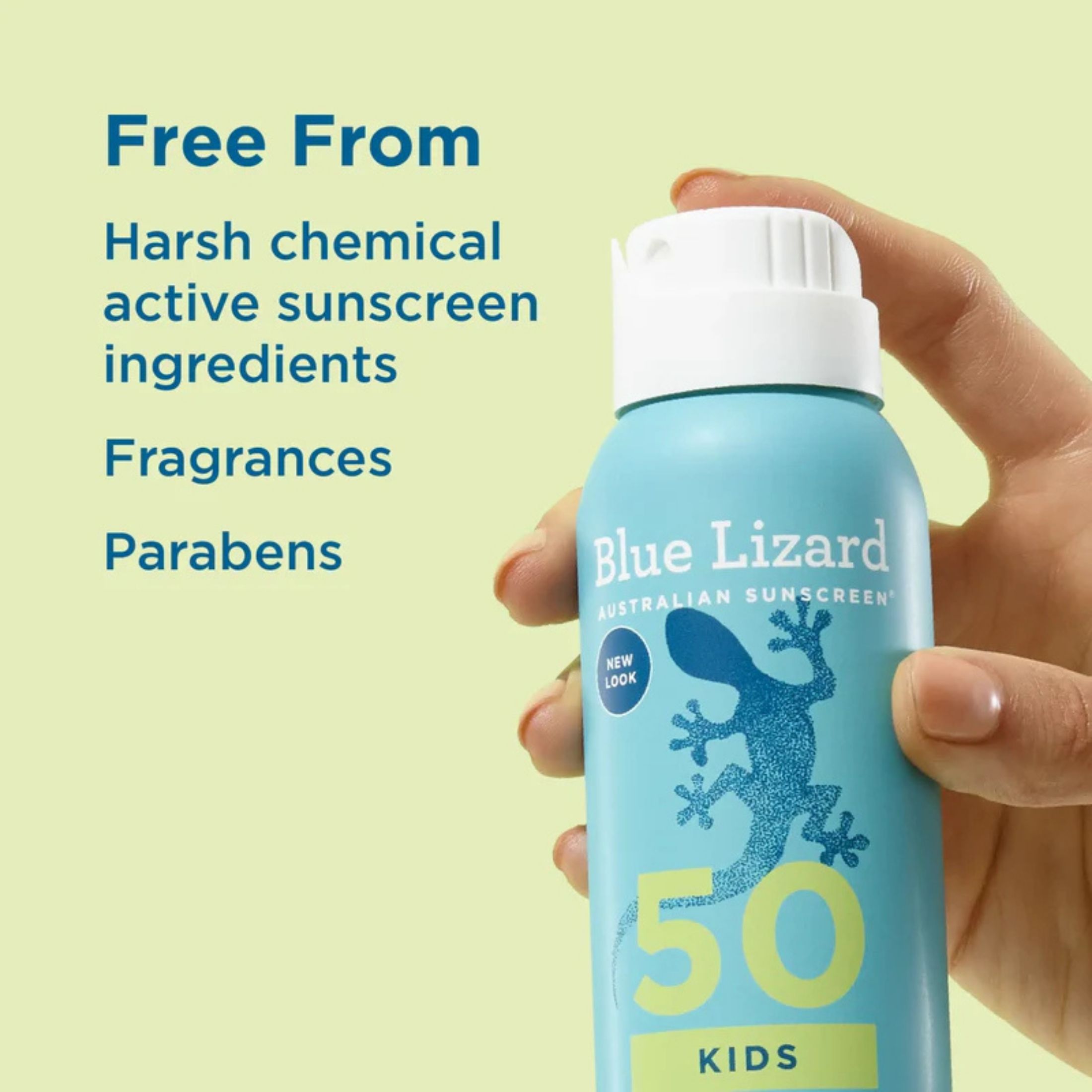 Blue Lizard Kids Mineral Sunscreen Spray - SPF 50 - 5 Fl Oz