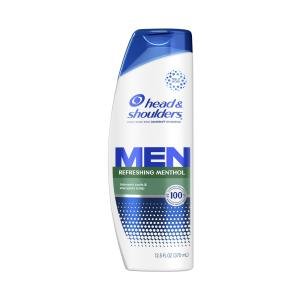 Head & Shoulders Mens Dandruff Shampoo, Refreshing Menthol, 12.5 Oz