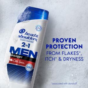 Head & Shoulders Mens 2 In 1 Dandruff Shampoo Conditioner, 12.5 Fl Oz
