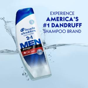 Head & Shoulders Mens 2 In 1 Dandruff Shampoo Conditioner, 12.5 Fl Oz