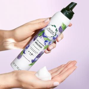 Herbal Essences Curl Boosting Mousse, Frizz Control For Curly & Wavy Hair, Long-Lasting Hold With Berry Scent, Paraben & Dye-Free, Cruelty-Free, 6.8 Fl Oz Each