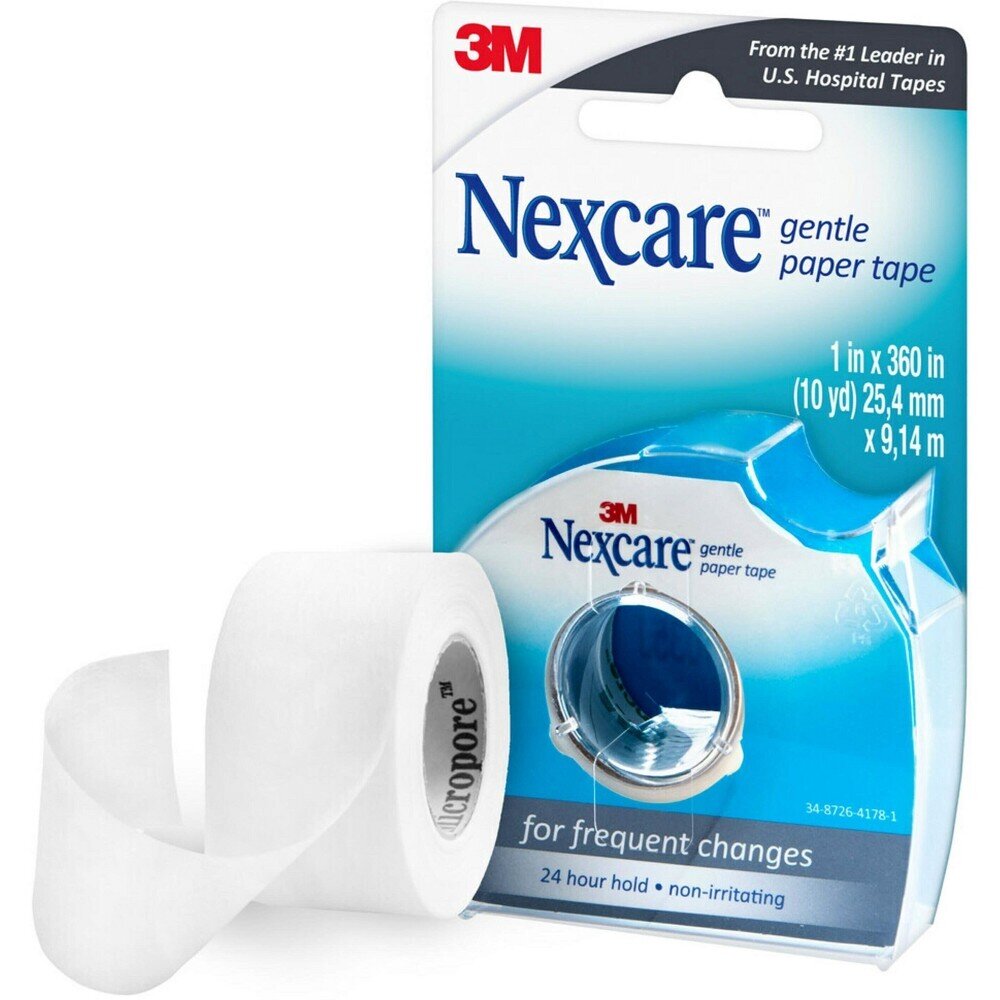 Nexcare Gentle Paper Tape Dispenser - 10yd