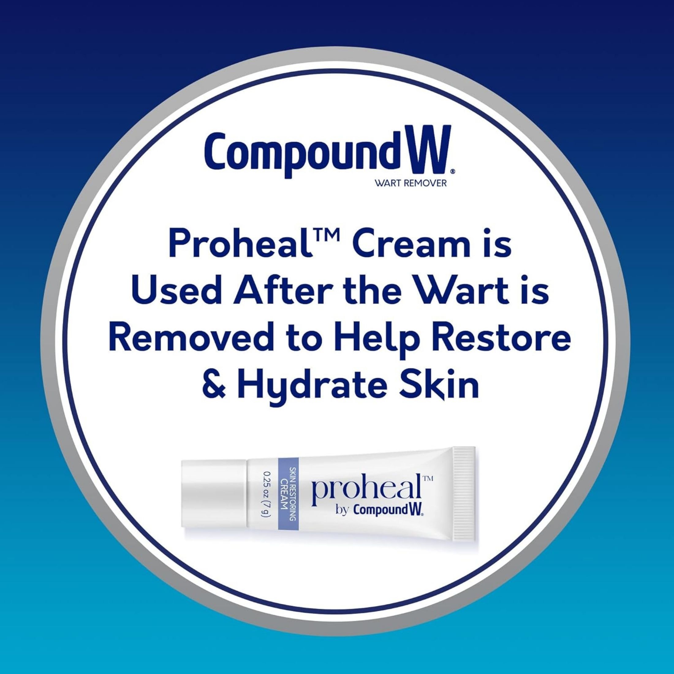 Compound W Total Care Fast Acting Gel And Proheal Cream Wart Remover