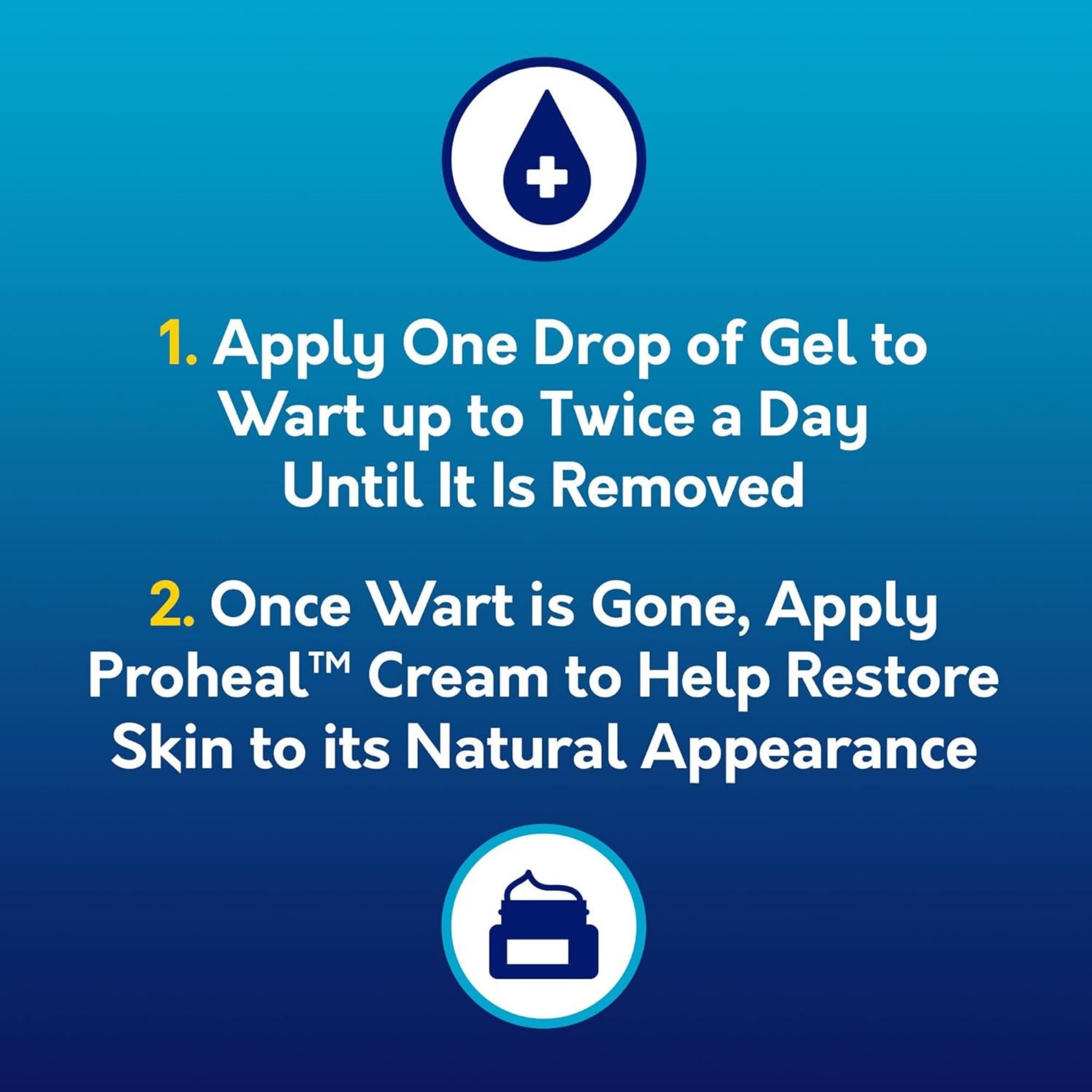 Compound W Total Care Fast Acting Gel And Proheal Cream Wart Remover