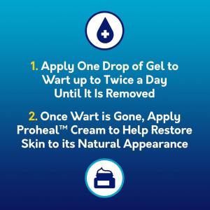 Compound W Total Care Fast Acting Gel And Proheal Cream Wart Remover