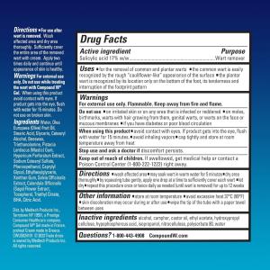 Compound W Total Care Fast Acting Gel And Proheal Cream Wart Remover