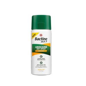 Bactine Max Pain Relief Dry Spray With Lidocaine, 4 Oz