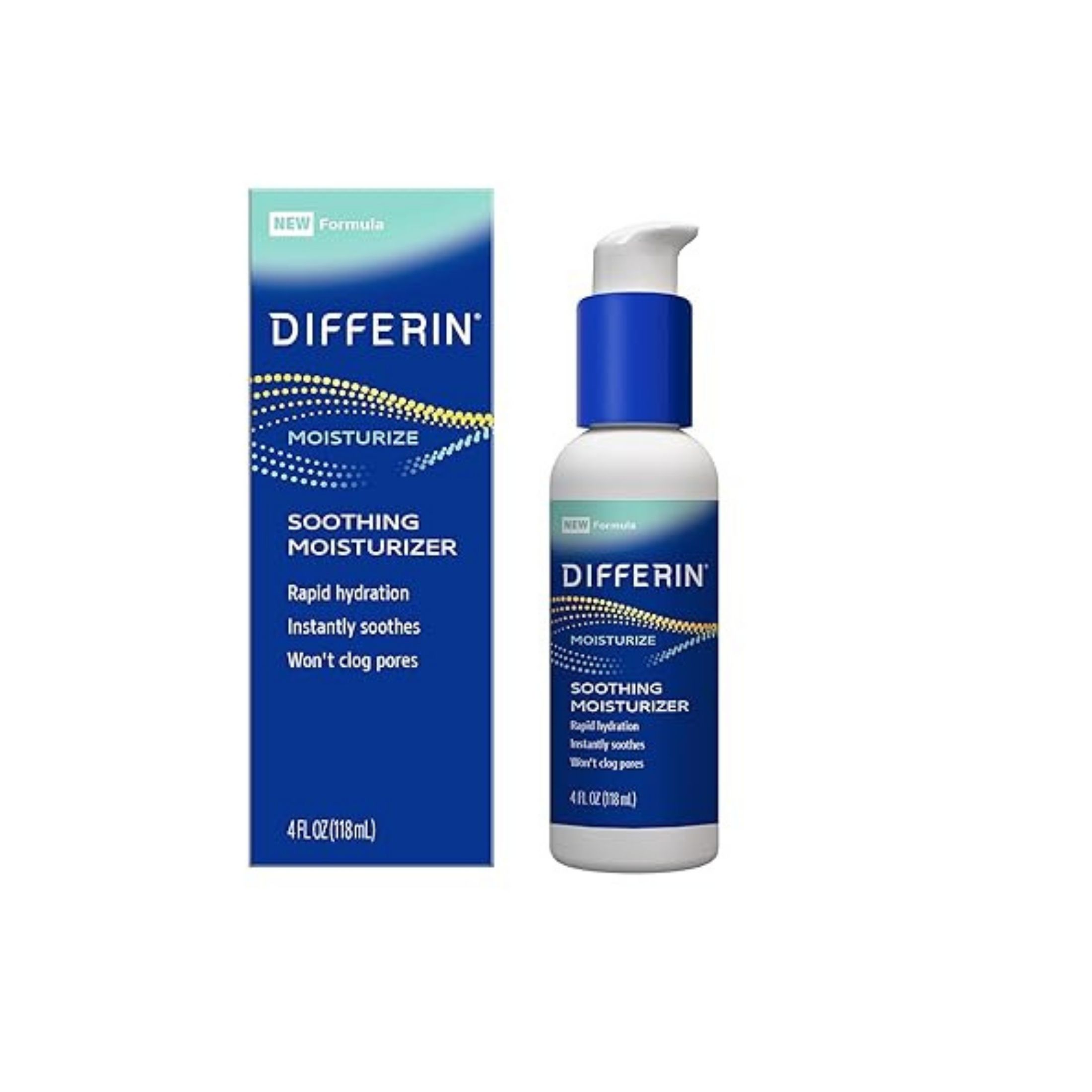 Differin Soothing Moisturizer, 4 Fl Oz (118 Ml)