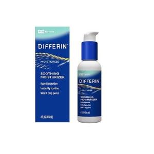 Differin Soothing Moisturizer, 4 Fl Oz (118 Ml)