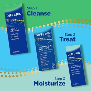Differin Soothing Moisturizer, 4 Fl Oz (118 Ml)
