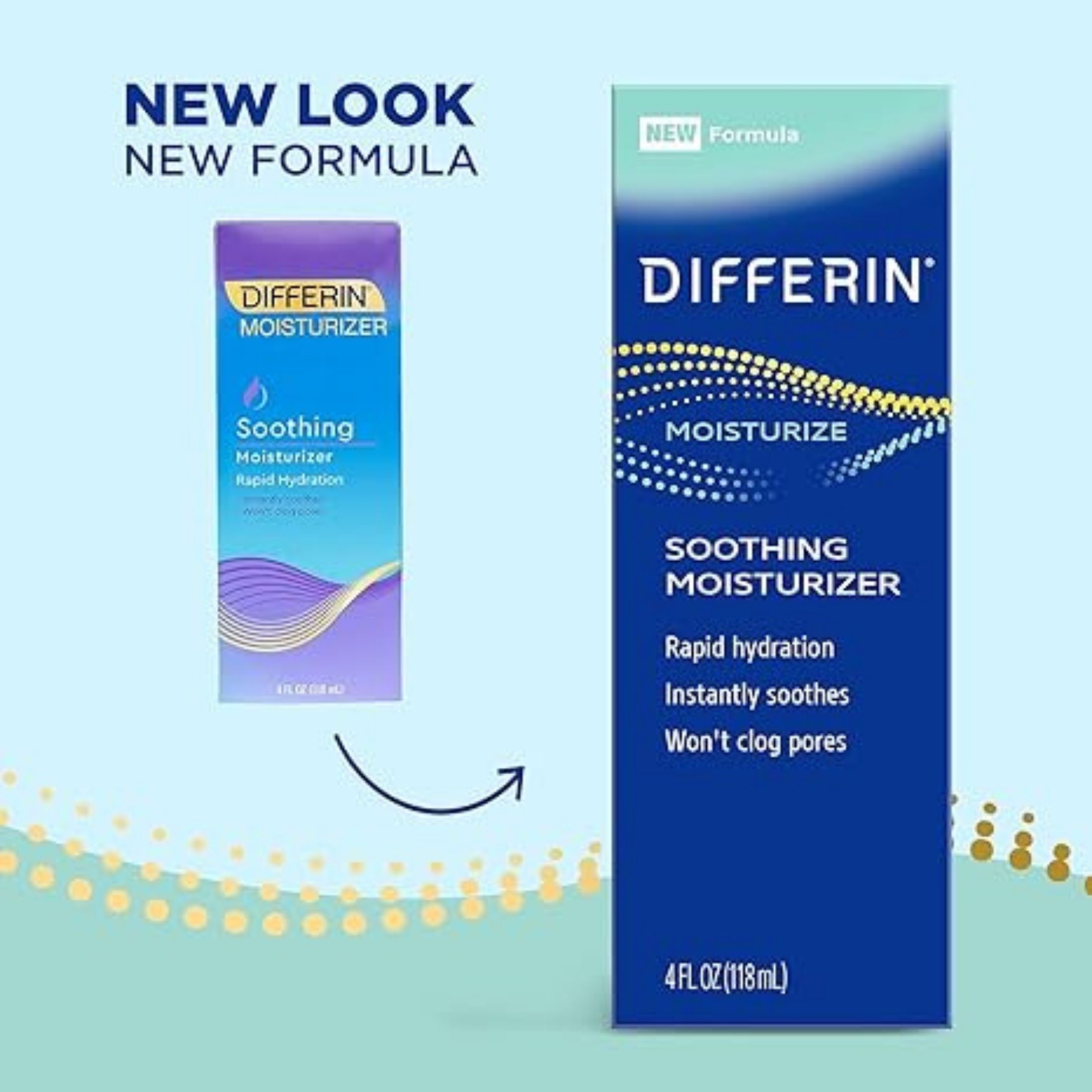 Differin Soothing Moisturizer, 4 Fl Oz (118 Ml)