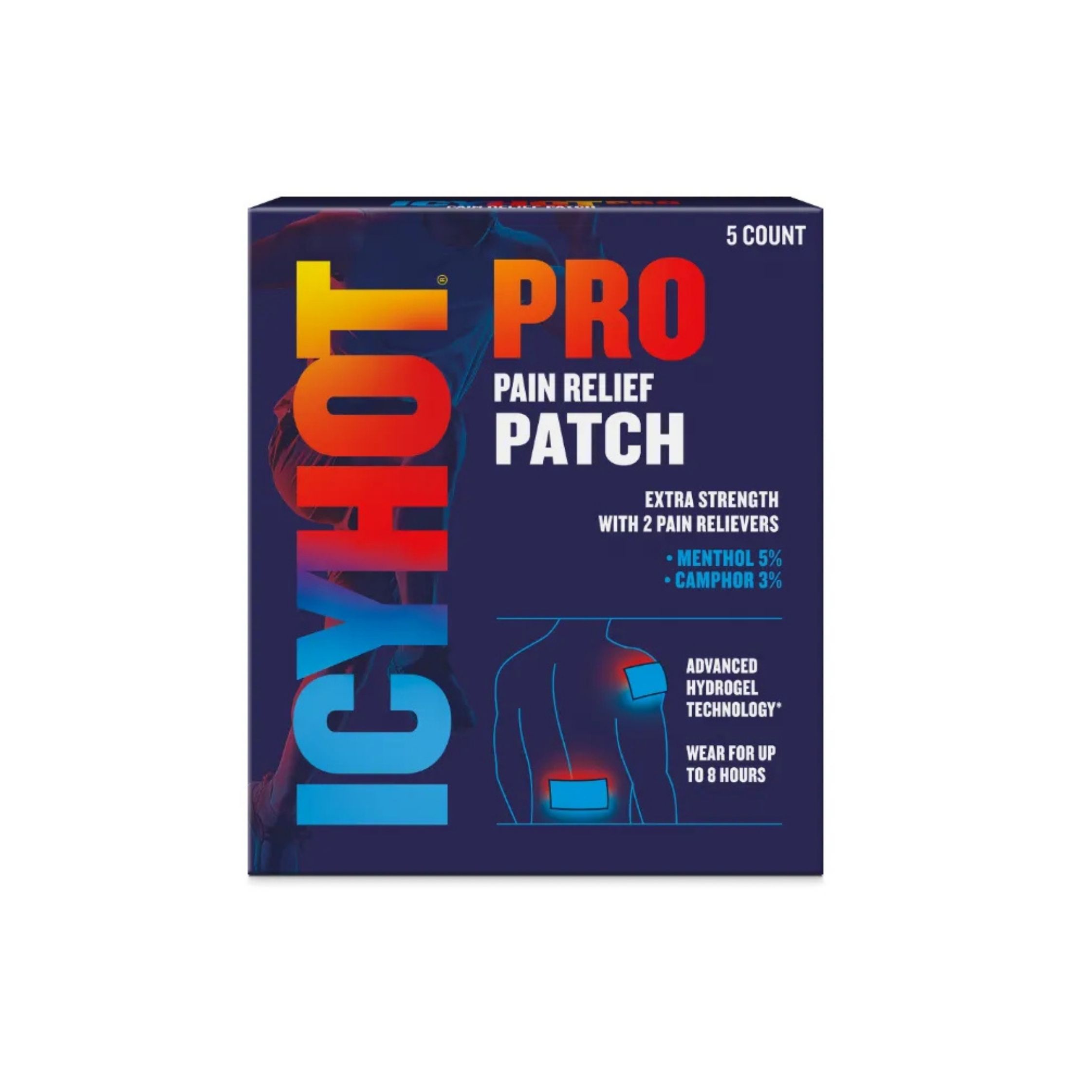 Icy Hot Pro Pain Relief Patch , 5 Patches
