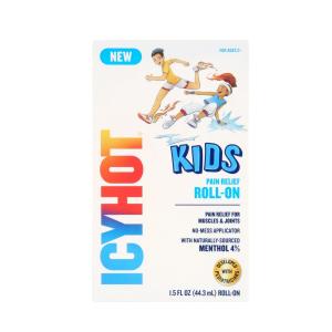Icy Hot Pain Relief, Kids, Roll On 1.5 Fl Oz