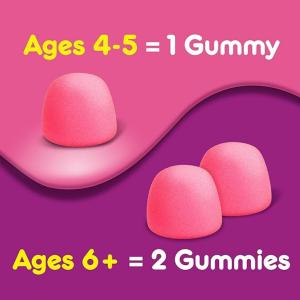 Pepto Calcium Phosphate, Bubble Gum, Ages 4+, Kids, Gummies
