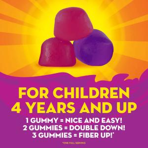 Metamucil Fiber Gummies, Mixed Berry Flavored, Kids, Gummies