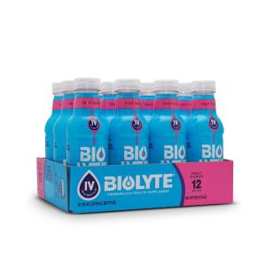 Biolyte Electrolyte Drink For Rapid Hydration, Punch, 16 Oz