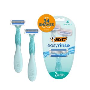 BiC Easy Rinse Razors, 4 Blades
