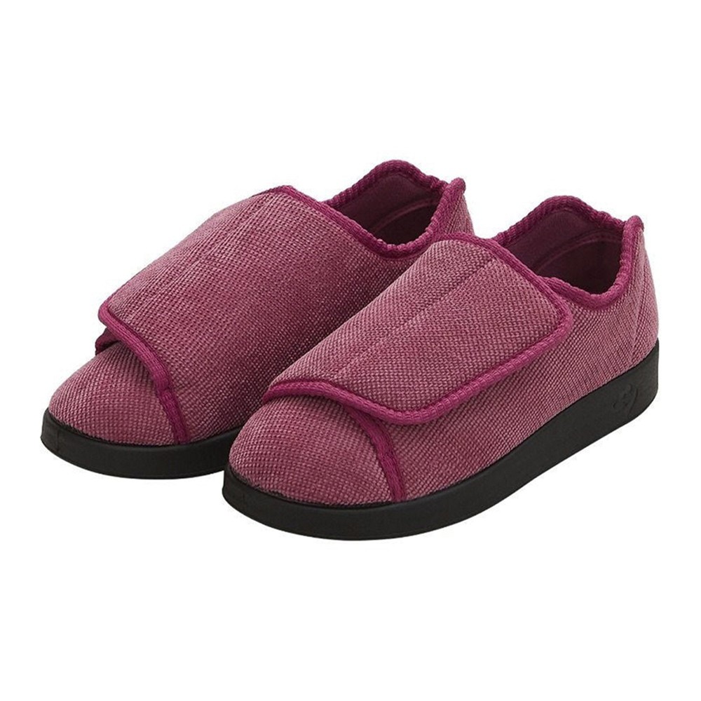 Silverts Easy Close Adaptive Slippers, Double Extra Wide, Womens