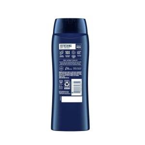 Suave Men Body + Face Wash, Cedarwood + Mandarin, Refreshing 18 Fl Oz