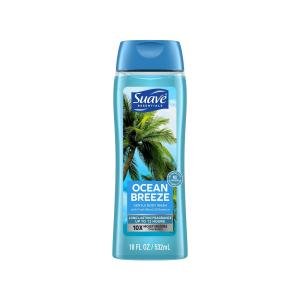 Suave Essentials Body Wash, Ocean Breeze, Refreshing 18 Fl Oz