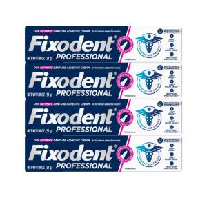 Fixodent Professional Ultimate Denture Adhesive Cream, 1.8 Oz