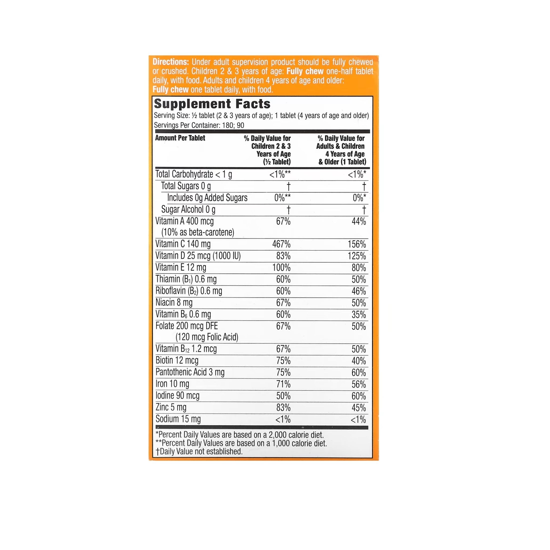 Flintstones Immunity Support, Chewable Tablets