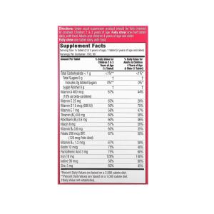 Flintstones Plus Extra Iron Multivitamin Chewable Tablets 90ct