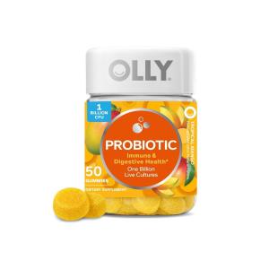 Olly Chewable Probiotic Supplement Gummy - Tropical Mango