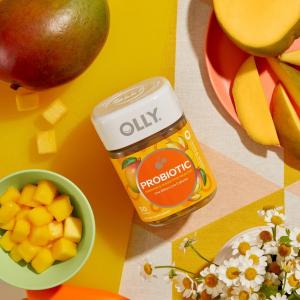 Olly Chewable Probiotic Supplement Gummy - Tropical Mango
