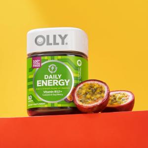 Olly Daily Energy Vitamin B12 Dietary Supplement Tropical Passion