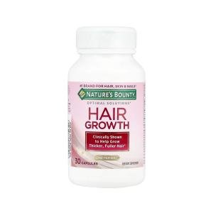 Nature's Bounty Optimal Solutions Hair Growth Supplement Capsules