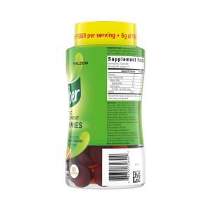 Benefiber Prebiotic Fiber Supplement Gummies For Digestive Health, Assorted Fruit Flavor