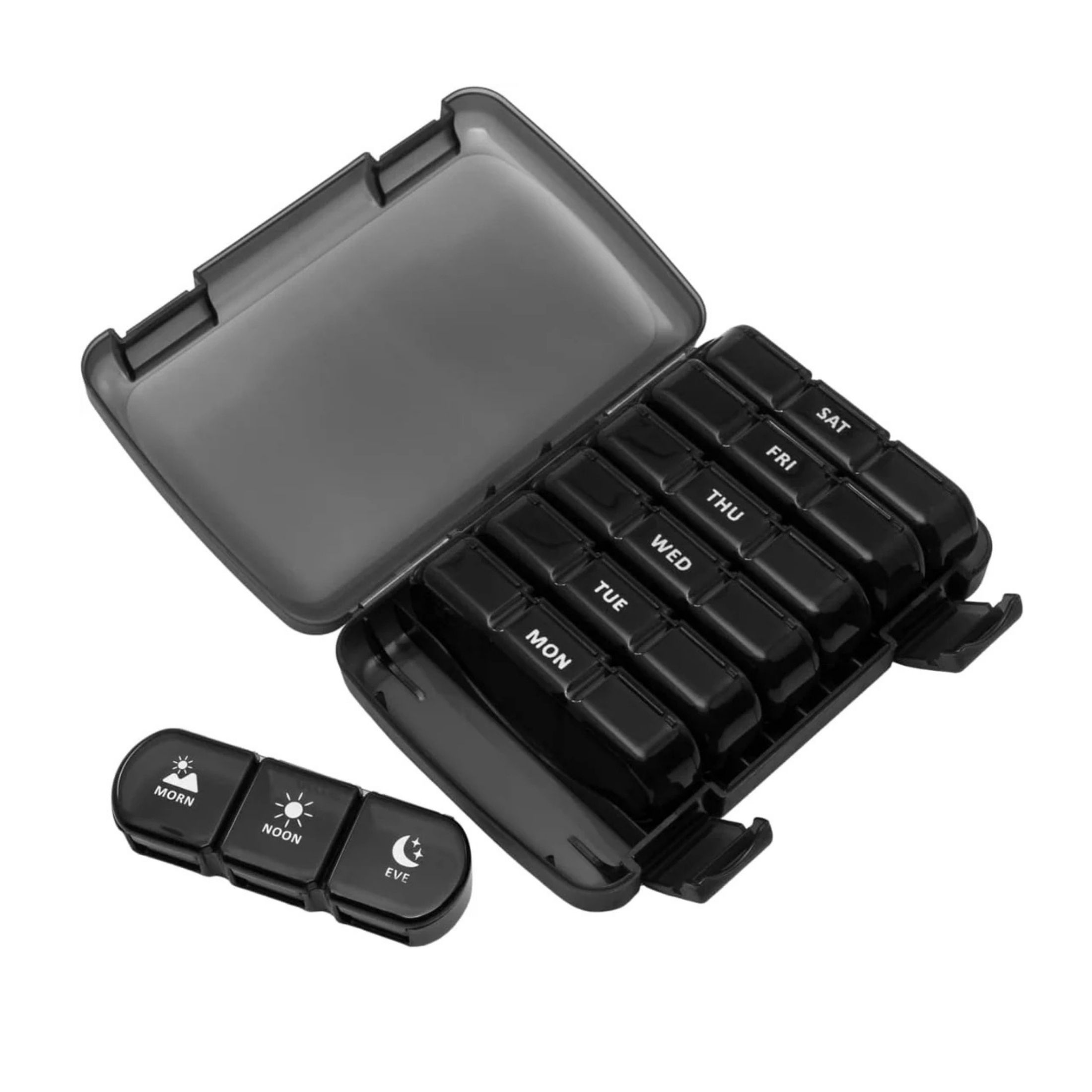Ezy Dose Weekly 3X/Day Pill Organizer With Case, Assorted