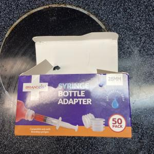 Apothecary Products Oral Syringe Adapter Plugs Compatible