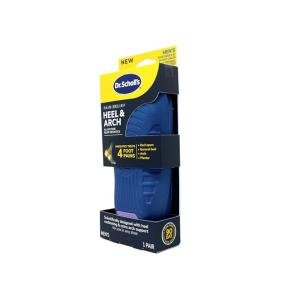 Dr. Scholl's Orthotics, Heel & Arch, Pain Relief, Men's, Shoe Sizes 8 12