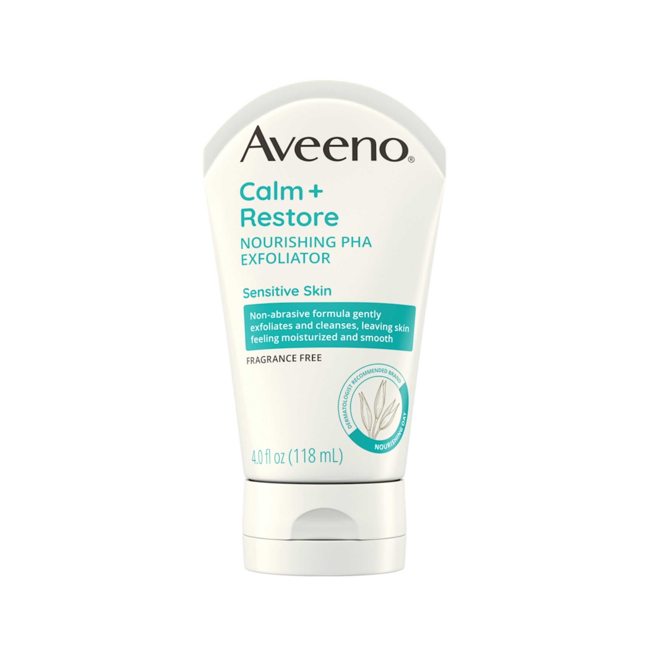 Aveeno Calm + Restore Nourishing PHA Exfoliator - 4 Fl Oz