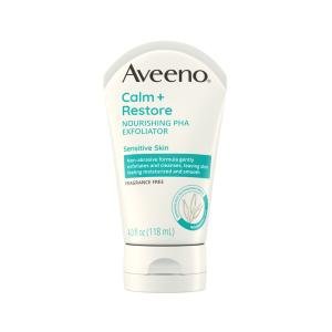 Aveeno Calm + Restore Nourishing PHA Exfoliator - 4 Fl Oz