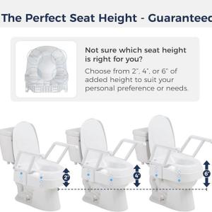 Drive Medical PreserveTech Universal Raised Toilet Seat