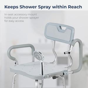 Drive Medical PreserveTech 360 Degrees Swivel Bath Chair