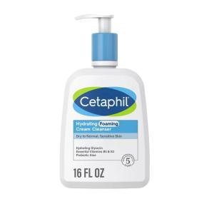Cetaphil Hydrating Foaming Cream Face Cleanser