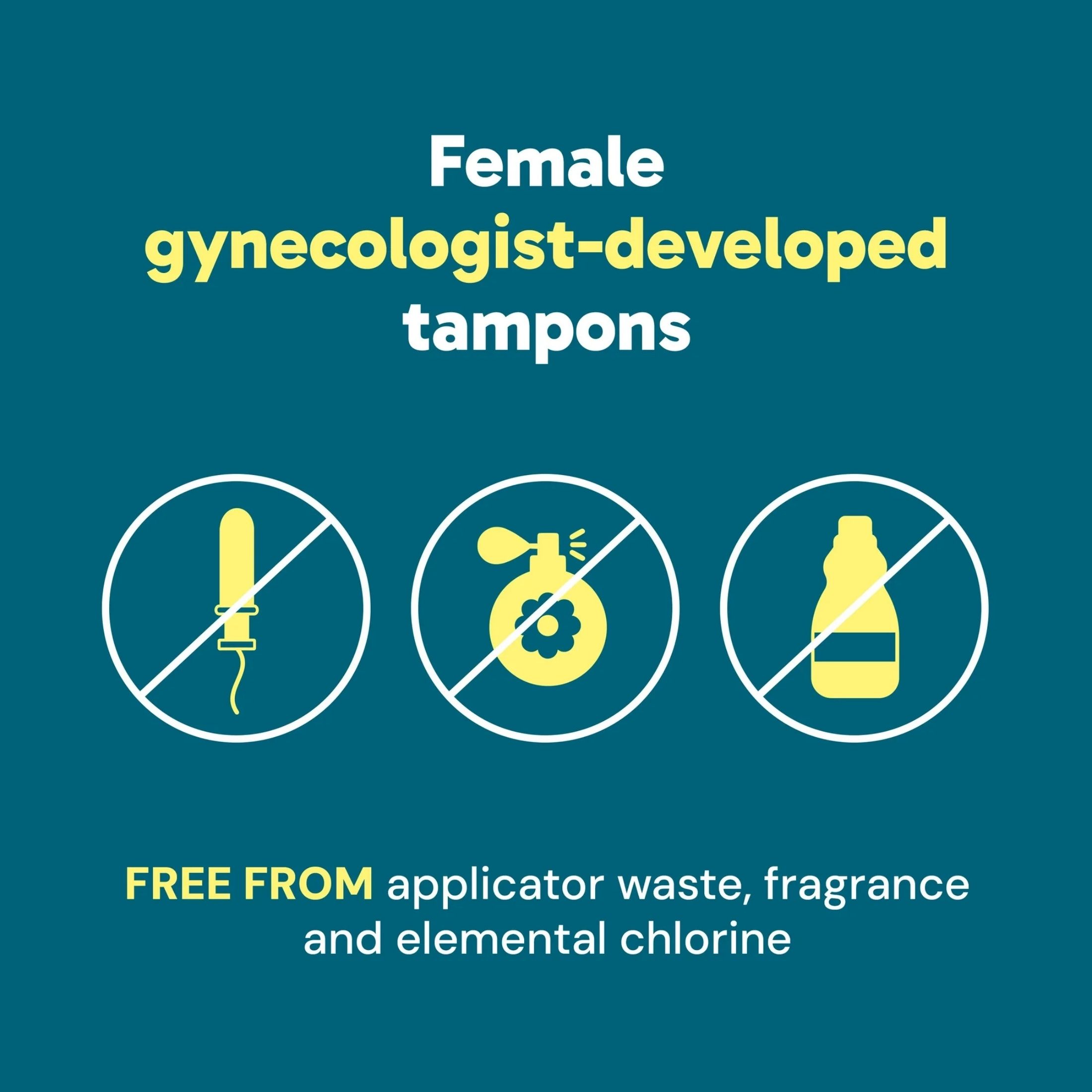 O.b. Applicator Free Digital Tampons Super Absorbency
