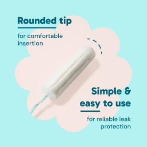 O.b. Applicator Free Digital Tampons Super Absorbency