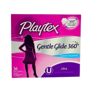 Playtex Gentle Glide Unscented Super Absorbency Tampons 36