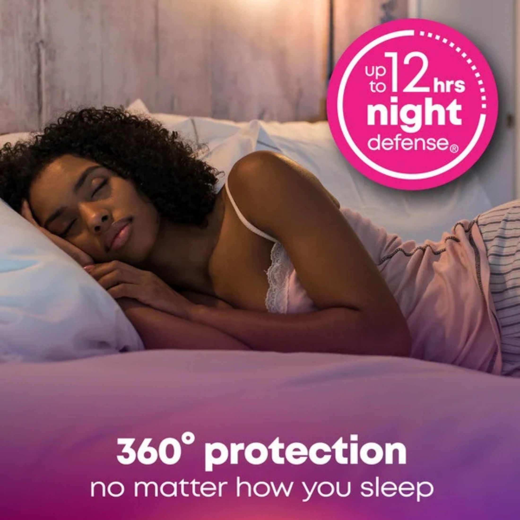 U by Kotex Balance Pads + Wings, Ultra Thin, Overnight