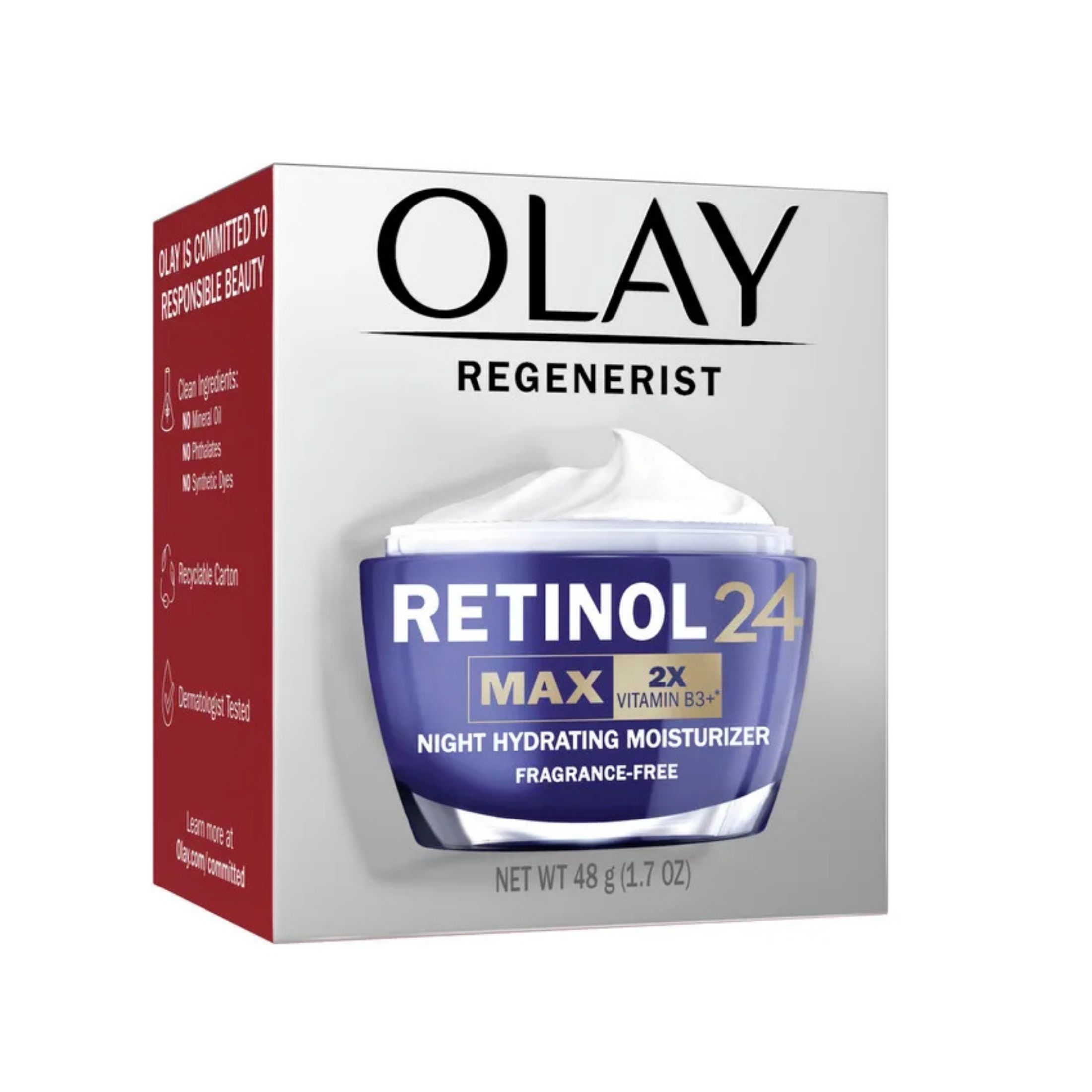 Olay Regenerist Retinol 24 MAX Night Face Moisturizer - 1.7 Oz