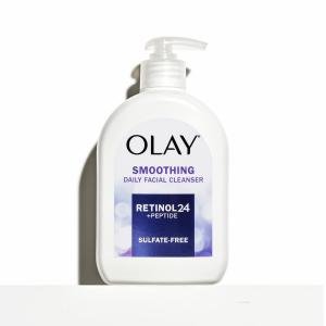 Olay Smoothing Daily Facial Cleanser Retinol 24 + Peptide