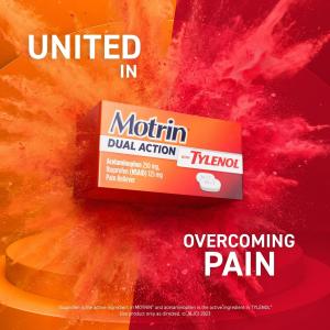 Motrin Dual Action With Tylenol, Ibuprofen & Acetaminophen