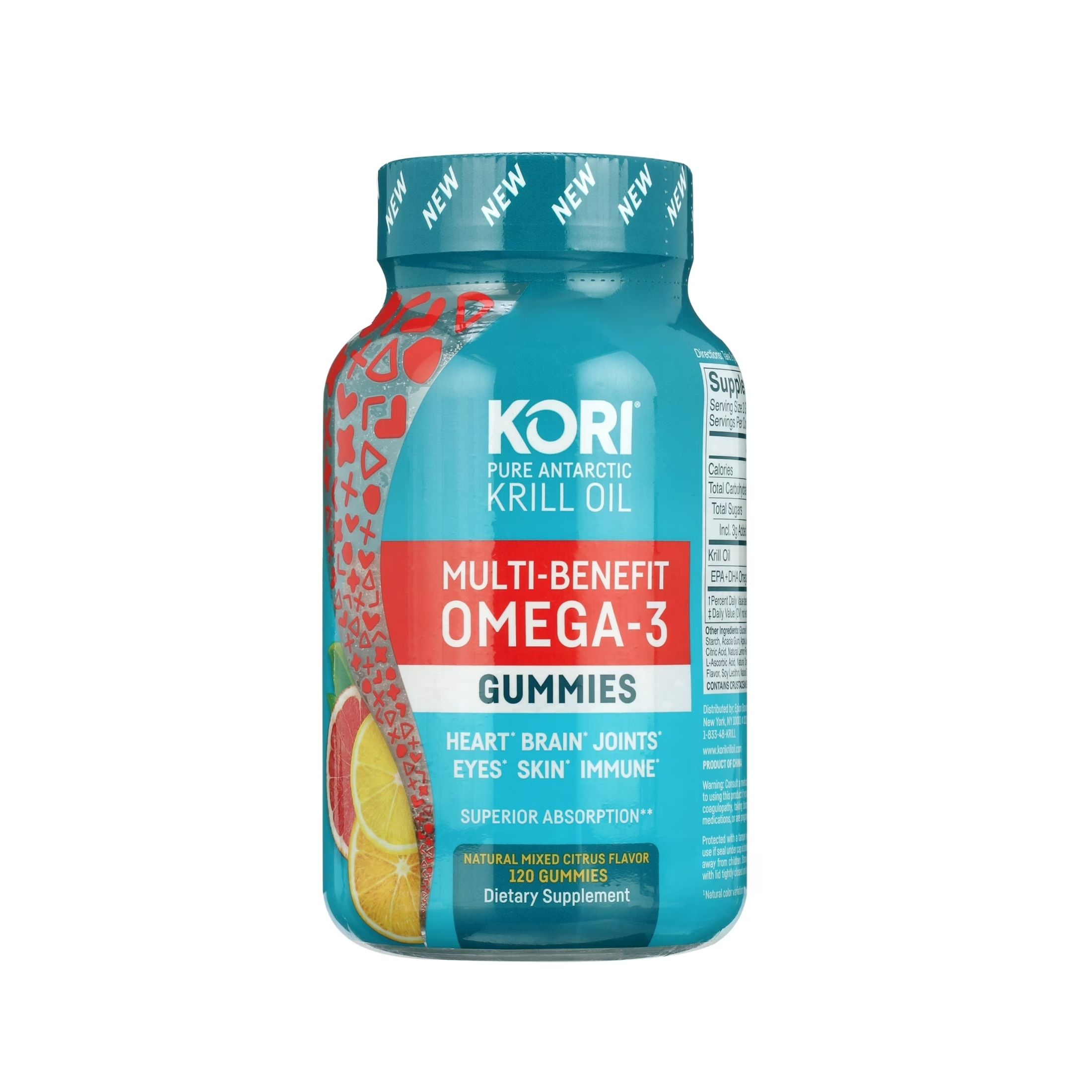 Kori Krill Oil Omega-3 Gummies