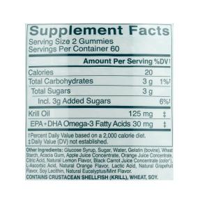 Kori Krill Oil Omega-3 Gummies