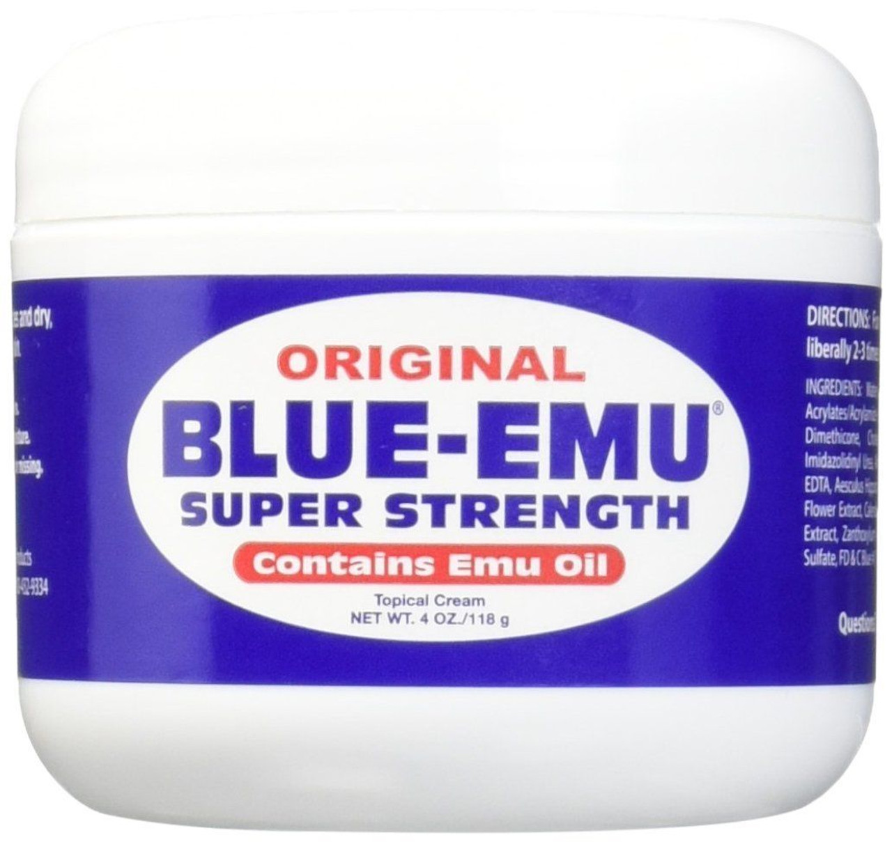 Blue-Emu Original Super Strength Topical Cream 4 Oz